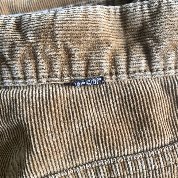 Vintage 70s Levis For MF Corduroy Distressed Brown Tab Pants Mens 12 28 x 29 - Picture 11 of 16